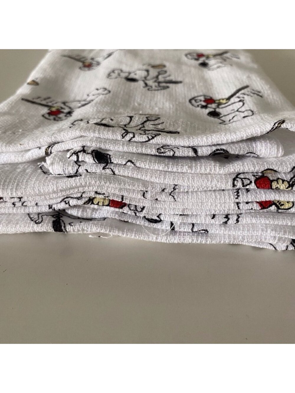 2 Pk Peanuts Snoopy Chef Cooking Cotton Kitchen Towels 16 X 26” NEW - Picture 5 of 15